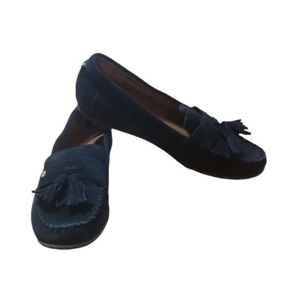Tommy Hilfiger Suede Driving Loafer s Flats Women's size 9.5 - Picture 2 of 9